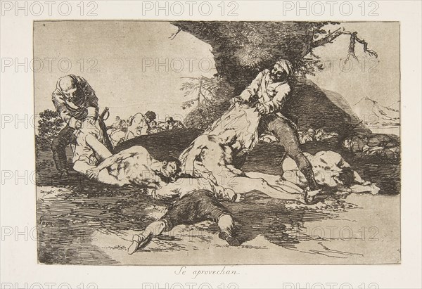 Plate 16 from 'The Disasters of War'