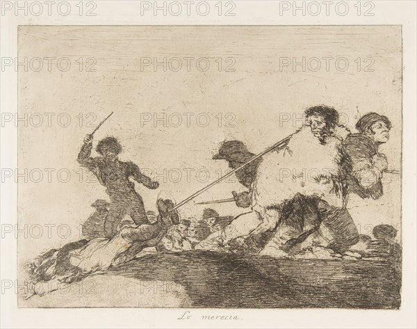 Plate 29 from 'The Disasters of War'