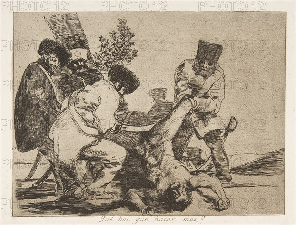 Plate 33 from 'The Disasters of War'