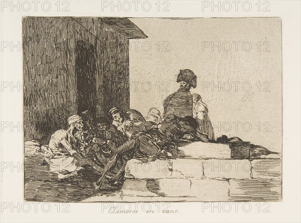 Plate 54 from 'The Disasters of War'