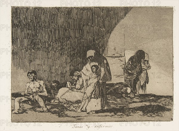 Plate 57 from 'The Disasters of War'