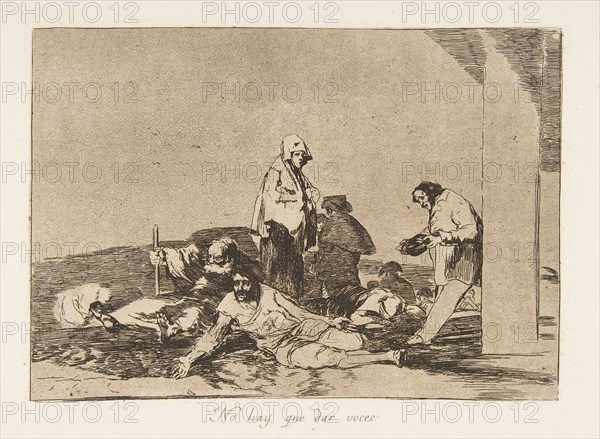 Plate 58 from 'The Disasters of War'