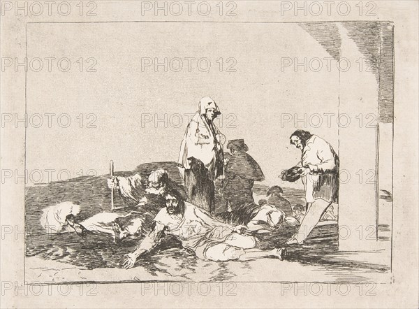 Plate 58 from 'The Disasters of War'