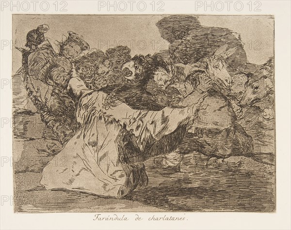 Plate 75 from 'The Disasters of War'