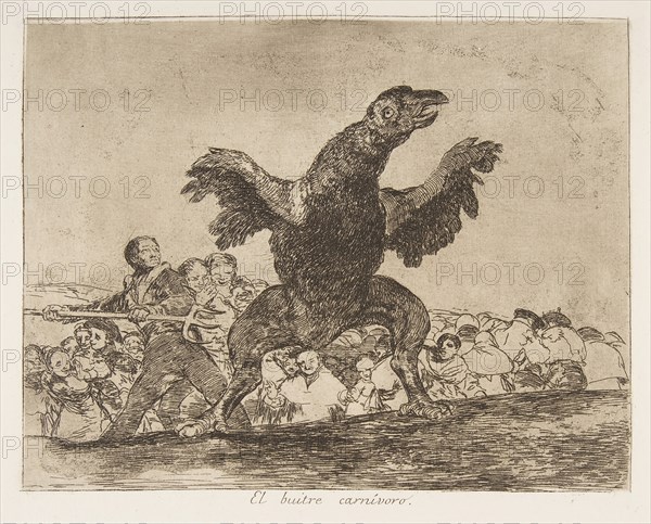 Plate 76 from 'The Disasters of War' (Los Desastres de la Guerra..., after 1814-15 (published 1863). Creator: Francisco Goya.