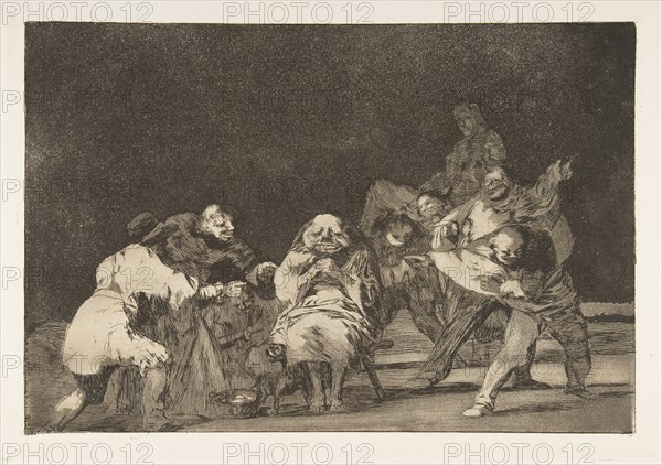Plate 17 from the 'Disparates': Loyalty, ca. 1816-23