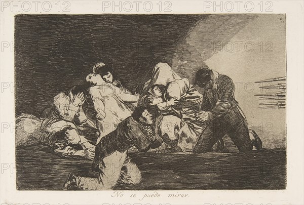 Plate 26 from 'The Disasters of War'