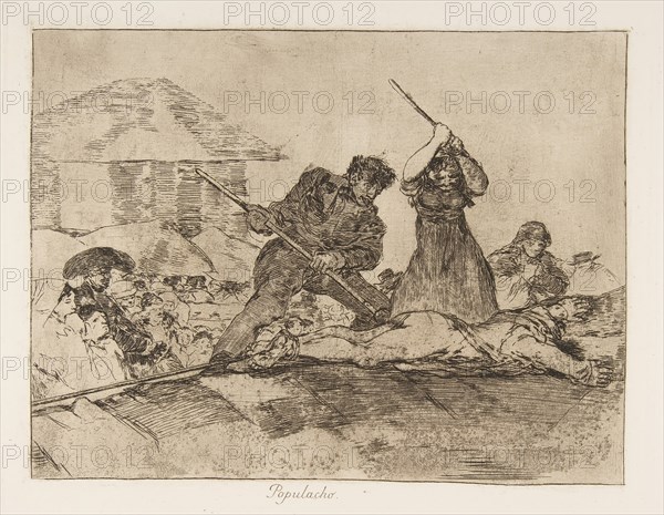 Plate 28 from 'The Disasters of War'