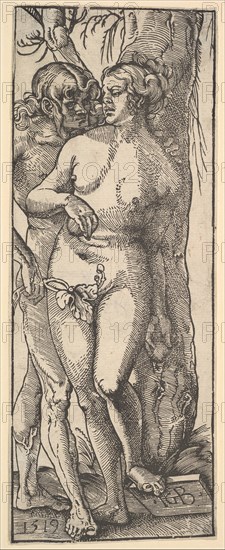 Adam and Eve, 1519. Creator: Hans Baldung.