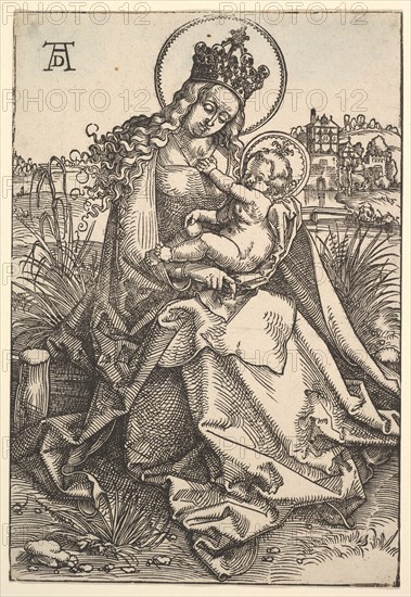 The Virgin on the Grassy Bank, 1505. Creator: Hans Baldung.