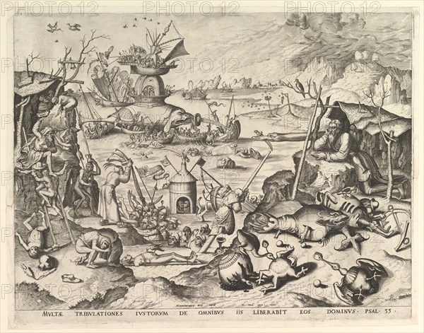 The Temptation of St. Anthony.n.d. Creators: Johannes van Doetecum I, Lucas van Doetecum.