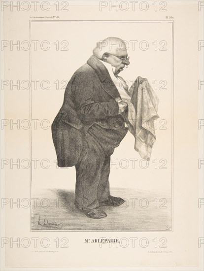 Harlé Père, published in La Caricature no. 136, June 5, 1833, June 5, 1833. Creator: Honore Daumier.