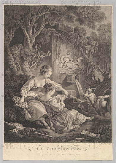 The Secret, ca. 1804-31. Creator: Jacques Bonnefoy.