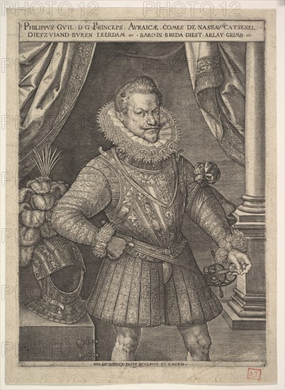 Philip William of Orange. Creator: Jan Wierix.