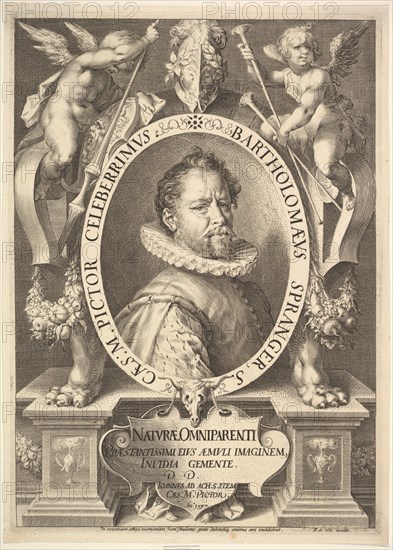 Bartholomeus Spranger, ca. 1618. Creators: Jan Muller, Hans von Aachen.