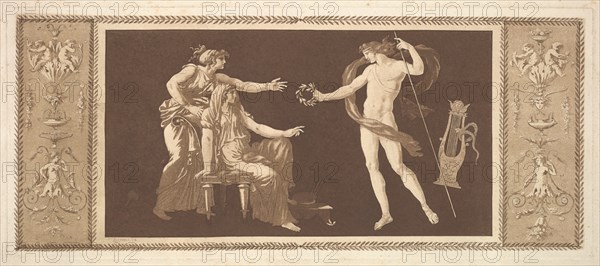 Apollon couronnant les arts