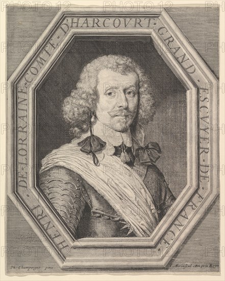 Henri de Lorraine, comte d'Harcourt. Creator: Jean Morin.