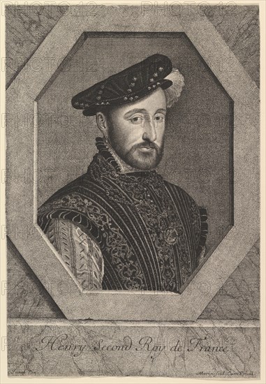 Henri II, roi de France. Creator: Jean Morin.