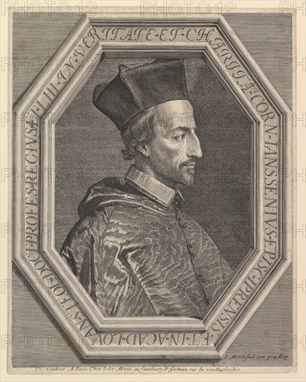 Jansenius, eveque d'Ypres. Creator: Jean Morin.