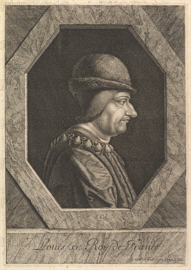 Louis XI, roi de France. Creator: Jean Morin.