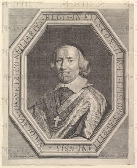 Nicolas de Netz, eveque d'Orleans. Creator: Jean Morin.