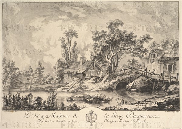 Landscape, 1759. Creator: Jean-Pierre Houel.