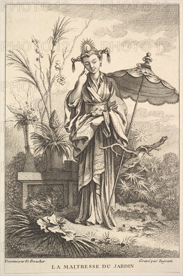 The Master Gardener, 1741-63. Creator: John Ingram.