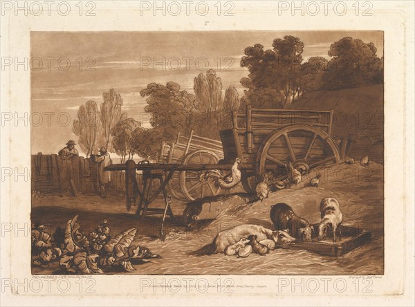 The Farm-Yard with the Cock