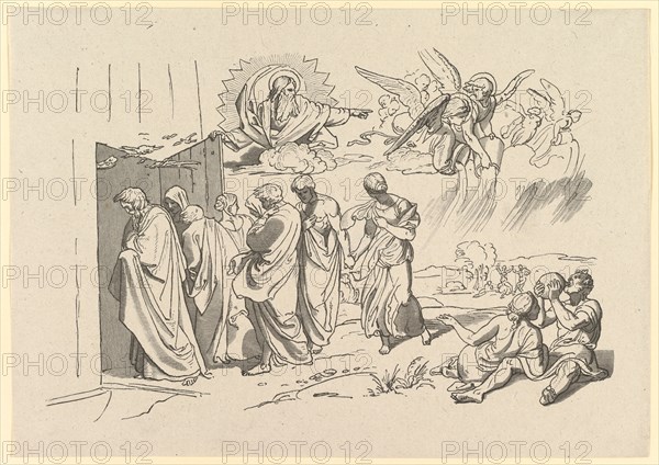 God Summons Noah and His Family into the Ark, 1827