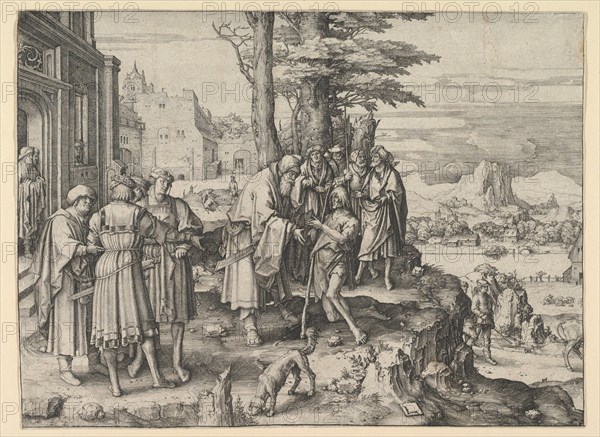 The Return of the Prodigal Son, ca. 1510. Creator: Lucas van Leyden.