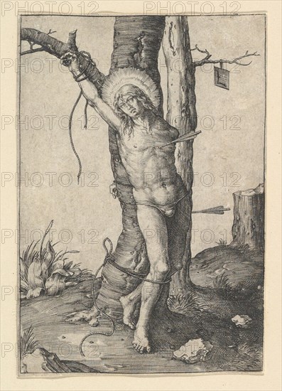 St. Sebastian, ca. 1510. Creator: Lucas van Leyden.