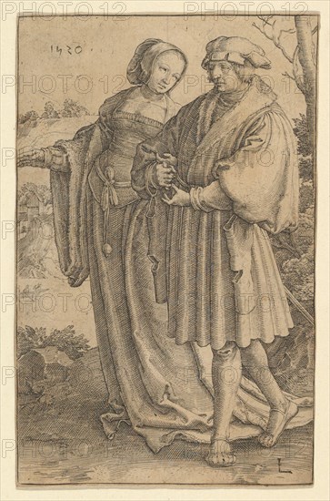 The Promenade, 1520. Creator: Lucas van Leyden.