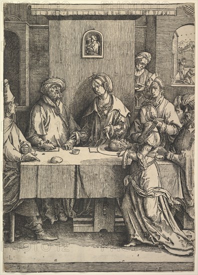 Salome with the Head of John the Baptist, 1514. Creator: Lucas van Leyden.