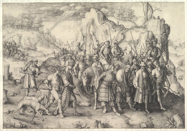 The Conversion of St. Paul, 1509. Creator: Lucas van Leyden.