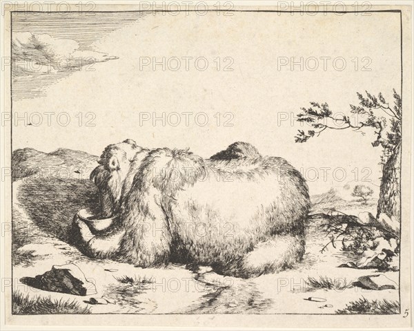 from The Set of The Bears, ca. 1664. Creator: Marcus de Bye.