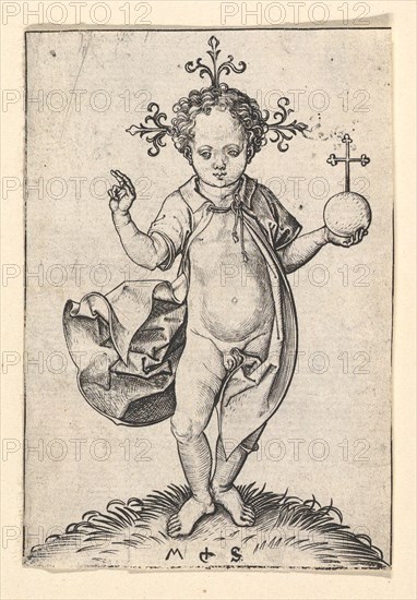 The Christ Child with an Orb, 1469-1482. Creator: Martin Schongauer.