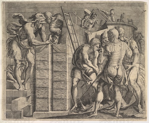 Cadmus Founding Thebes, ca. 1543-44. Creator: Master of the Story of Cadmus.