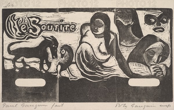 Le Sourire, 1899. Creator: Paul Gauguin.