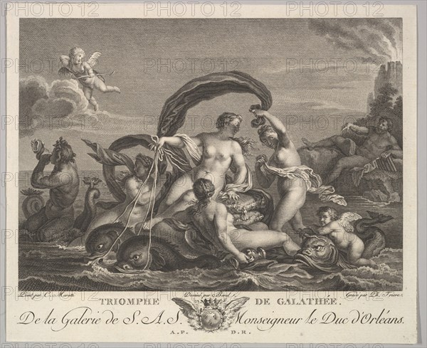 The Triumph of Galatea. Creator: Philippe Triere.