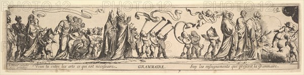 Triumph of Grammar, 17th century. Creator: Pierre Brebiette.