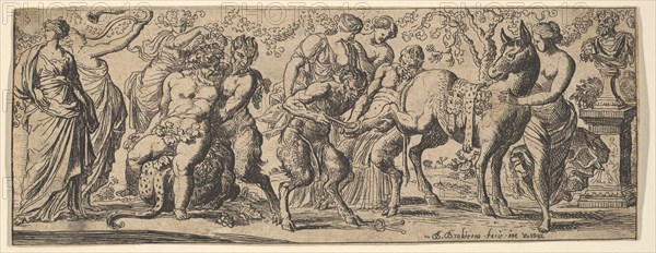 Bacchanale, 1610-42. Creator: Pierre Brebiette.