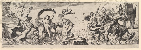 Bacchanal, 17th century. Creator: Pierre Brebiette.