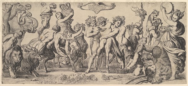Triumph of Bacchus, 17th century. Creator: Pierre Brebiette.