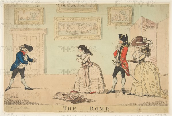 The Romp, January 3, 1786. Creator: R Rushworth.