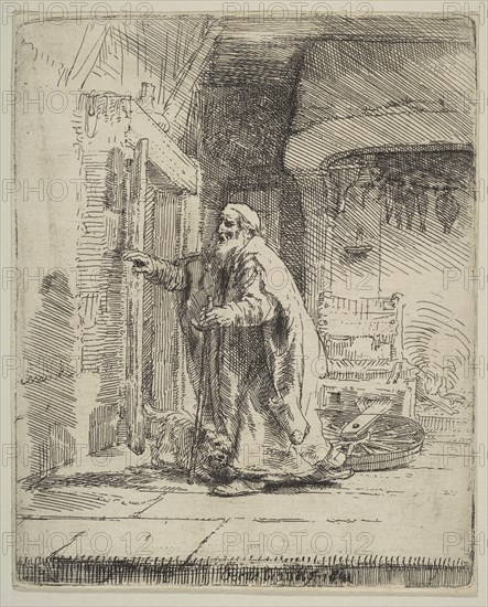 The Blindness of Tobit, 1651. Creator: Rembrandt Harmensz van Rijn.
