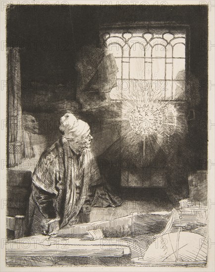 Faust, ca. 1652. Creator: Rembrandt Harmensz van Rijn.
