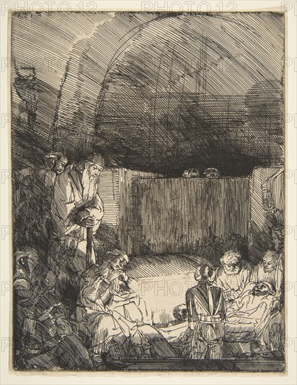 The Entombment, ca. 1654. Creator: Rembrandt Harmensz van Rijn.