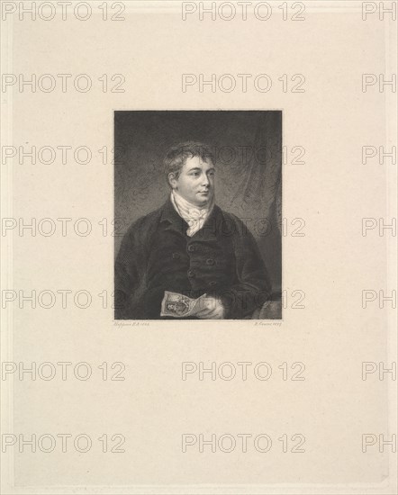Portrait of Robert Grave, Printseller, 1827. Creator: Robert Graves.