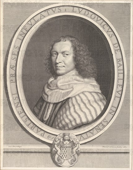 Louis-Dominique de Bailleul, 1660. Creator: Robert Nanteuil.