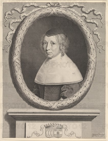 Madame Bouthillier (Marie de Bragelogne), 1656. Creator: Robert Nanteuil.